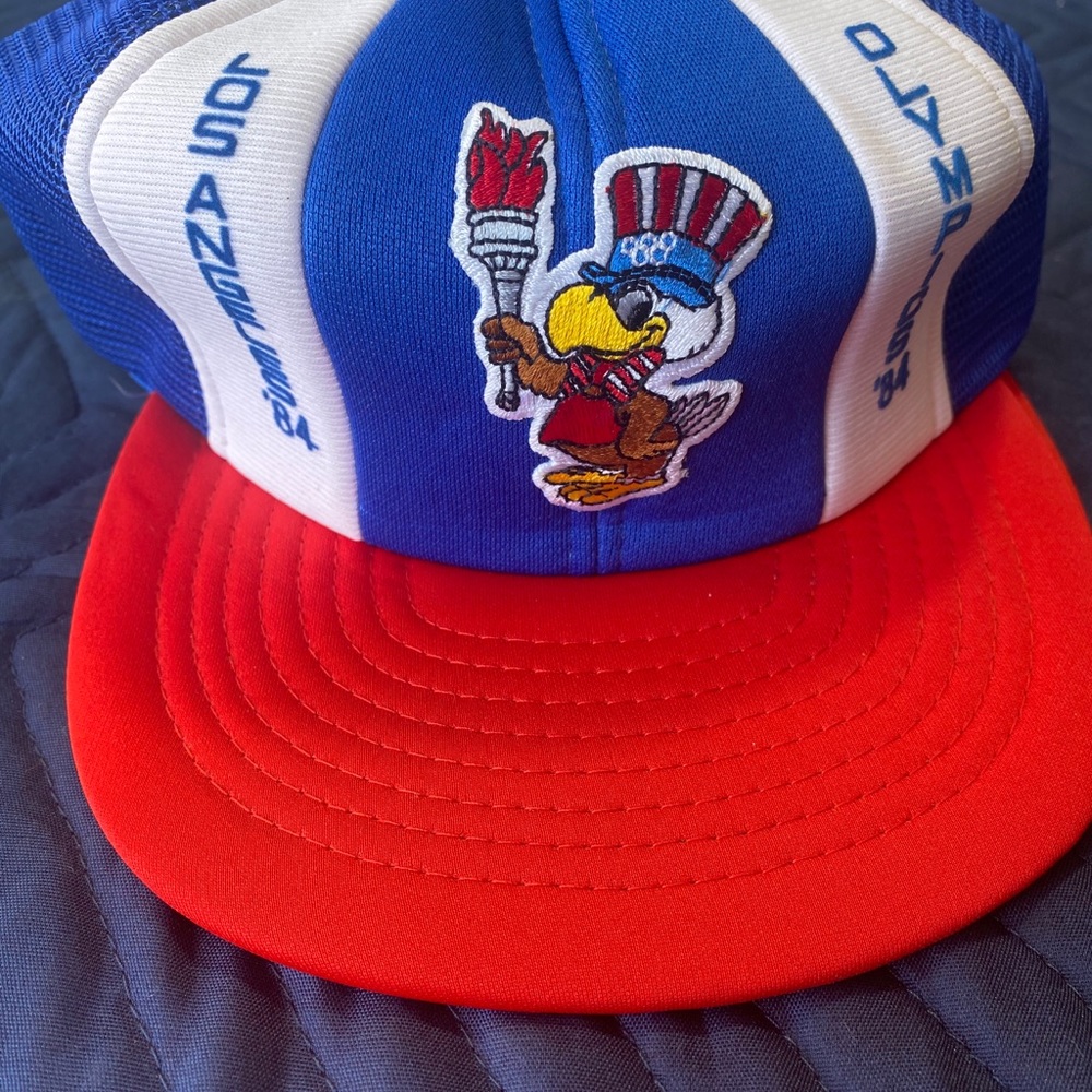 1984 Los Angeles olympics trucker hat
